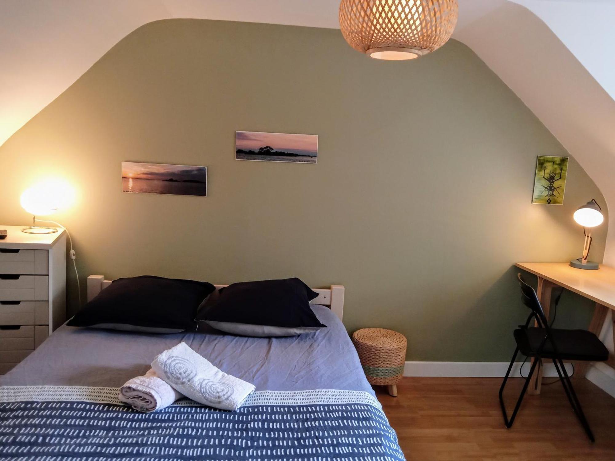 L Ideal 10 Mn Vannes Linge De Lit, Serviettes Inclus Wifi Parking Gratuit Noyalo المظهر الخارجي الصورة